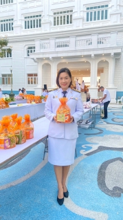 ไฟล์แนบ กปภ.สาขาภูเก็ต ร่วมพิธีทำบุญตักบาตรถวายพระกุศล และพิธีถวายพระพร เนื่องในโอกาสวันคล้ายวันประสูติสมเด็จพระเจ้าลูกเธอ เจ้าฟ้าสิริวัณณวรี นารีรัตนราชกัญญา