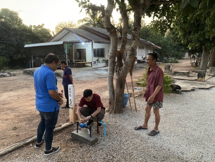 ไฟล์แนบ บริการดีหลังการขาย ติดตั้งมิเตอร์ใหม่ กปภ.สาขากำแพงเพชร ส่งทีมดูแลลูกค้า 