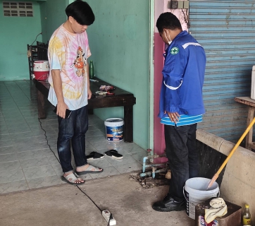ไฟล์แนบ กปภ.สาขากำแพงเพชร ส่งมิสเตอร์ประปาตรวจสอบน้ำไม่ไหล