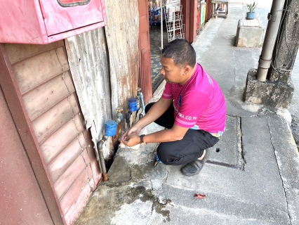 ไฟล์แนบ กปภ.สาขาขลุง ลงพื้นที่ตามแผนลดน้ำสูญเสีย (เชิงพาณิชย์) DMA01-2 ตลาดขลุง ตรวจสอบมาตรวัดน้ำ 0 ลบ.ม.