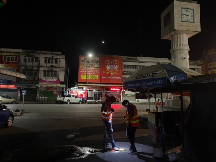 ไฟล์แนบ กปภ.สาขากำแพงเพชร ออกสำรวจหาท่อแตกท่อรั่ว 