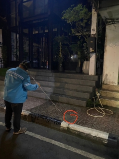 ไฟล์แนบ การประปาส่วนภูมิภาคสาขาชะอวดลงพื้นที่หาท่อแตก/ท่อรั่ว