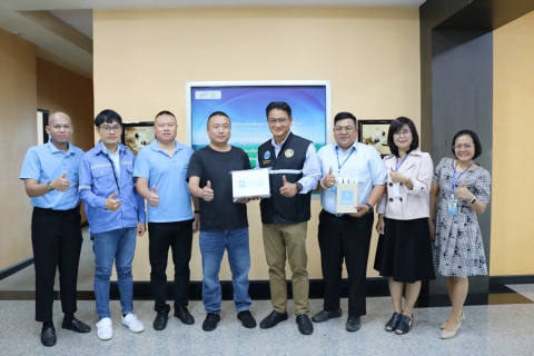 ไฟล์แนบ กปภ.สาขาปทุมธานี ลงพื้นที่จัดกิจกรรมสร้างความสัมพันธ์กับลูกค้ารายใหญ่ ในช่วงเทศกาลวันปีใหม่ พร้อมมอบของที่ระลึก ประจำไตรมาสที่ 2