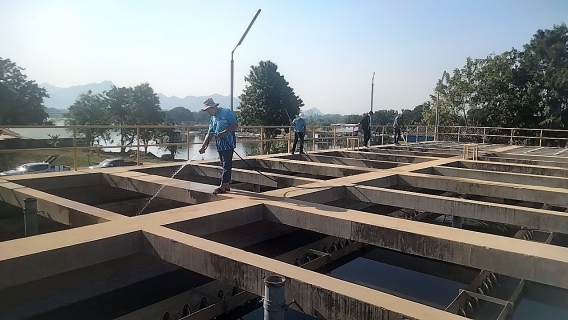 ไฟล์แนบ กปภ.สาขากาญจนบุรี ล้างถังตกตะกอนโรงกรองน้ำ ประจำเดือน มกราคม 2567 