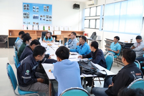 ไฟล์แนบ  ประชุมติดตามปรับปรุงกระบวนการทำงานของสายงานผลิต