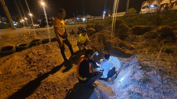 ไฟล์แนบ ทำ Step Test และหาท่อแตกรั่ว 