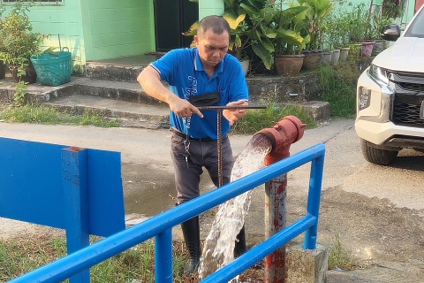 ไฟล์แนบ กปภ.สาขาระนอง รักษาคุณภาพน้ำประปาใสสะอาด ดำเนินการตามแผนระบายตะกอนในเส้นท่อ ประจำเดือน มกราคม 2567