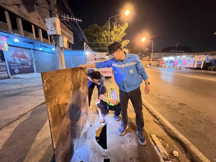 ไฟล์แนบ งานบริการฯ กปภ.อยุธยา ลงพื้นที่หาจุดแตกรั่ว เหตุน้ำไหลอ่อน ต.ไผ่ลิง