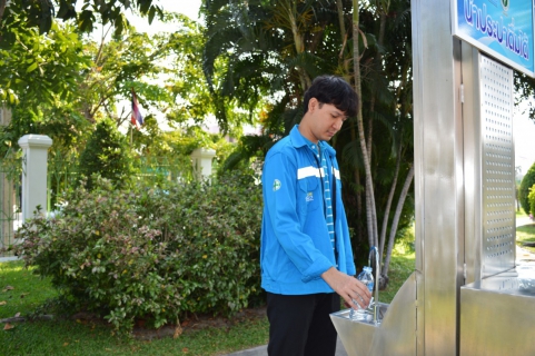 ไฟล์แนบ กปภ.สาขาบ้านบึง ตรวจสอบคุณภาพน้ำ และดูแลจุดให้บริการน้ำประปาดื่มได้