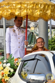 ไฟล์แนบ กปภ.สาขาคลองท่อมร่วมพิธีต้อนรับสัญญาบัตร พัดยศ เจ้าอาวาสวัดคลองท่อม