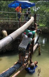 ไฟล์แนบ การประปาส่วนภูมิสาขาจันดี ดำเนินการติดตั้งเครื่องสูบน้ำมอเตอร์และติดตั้งท่อทางดูดทางส่ง