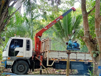 ไฟล์แนบ การประปาส่วนภูมิสาขาจันดี ดำเนินการติดตั้งเครื่องสูบน้ำมอเตอร์และติดตั้งท่อทางดูดทางส่ง