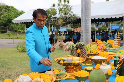 ไฟล์แนบ กปภ.ข.10 จัดพิธีบวงสรวงพระแม่ธรณี เนื่องในโอกาสวันสถาปนา กปภ.ครบรอบ 45 ปี