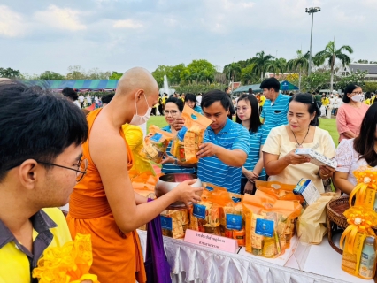 ไฟล์แนบ กปภ.สาขาสามพราน ร่วมพิธีเจริญพระพุทธมนต์และทำบุญตักบาตรฯเนื่องในวันมาฆาบูชา