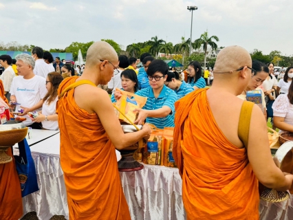 ไฟล์แนบ กปภ.สาขาสามพราน ร่วมพิธีเจริญพระพุทธมนต์และทำบุญตักบาตรฯเนื่องในวันมาฆาบูชา