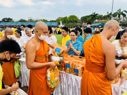 ไฟล์แนบ กปภ.สาขาสามพราน ร่วมพิธีเจริญพระพุทธมนต์และทำบุญตักบาตรฯเนื่องในวันมาฆาบูชา