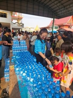 ไฟล์แนบ การประปาส่วนภูมิภาคสาขาท่าตะโก ร่วมสนับสนุนน้ำดื่มบรรจุขวด ตราสัญลักษณ์ กปภ. ร่วมบำเพ็ญกุศล 100 วัน อุทิศถวายพระราชมงคลวัชราจารย์ (พัฒน์ ปุญฺญกาโม)  ณ วัดธารทหาร (ห้วยด้วน) อำเภอหนองบัว จังหวัดนครสวรรค์