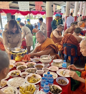 ไฟล์แนบ กปภ.สาขาตาก ร่วมพิธีถวายภัตตาหาร และสิ่งของพระราชทานของพระบาทสมเด็จพระเจ้าอยู่หัว แด่พระภิกษุ สามเณร ในการสอบบาลีสนามหลวง ครั้งที่ 1 ครึ่งหลัง ประจำปี 2567