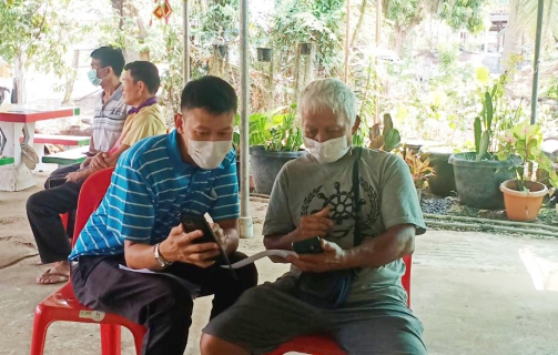 ไฟล์แนบ กปภ.สาขาอุบลราชธานี ลงพื้นที่ เติมใจ ไทบ้านหวาง ชี้ช่องทางจ่ายค่าน้ำออนไลน์