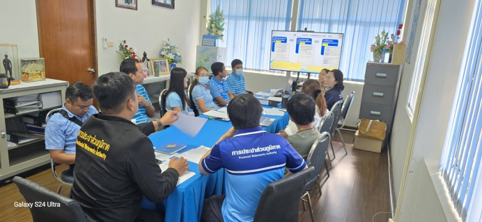 ไฟล์แนบ การประปาส่วนภูมิภาคสาขาภูเก็ต ร่วมประชุมติดตามผลการดำเนินการโครงการจัดการน้ำสะอาด (Water Safety Plan : WSP) ไตรมาส 2/2567