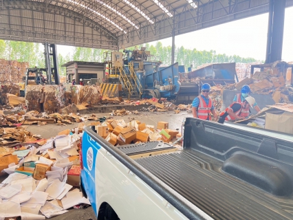 ไฟล์แนบ กปภ.สาขาสามพราน  จัดกิจกรรมศึกษาดูงาน โครงการรักษ์โลก รักรีไซเคิล นำกระดาษเก่า แลกกระดาษ