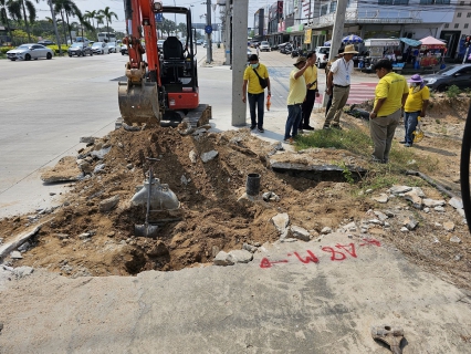 ไฟล์แนบ กปภ.สาขาพัทยา(พ) ร่วมกับผู้บริหารเมืองพัทยา บูรณาการแก้ไขปัญหาจราจร ถ.จอมเทียน