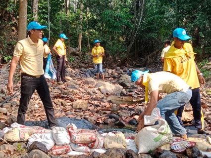 ไฟล์แนบ การประปาส่วนภูมิภาคสาขาหลังสวน เข้าร่วมกิจกรรมจิตอาสา เราทำความดี ด้วยหัวใจ สร้างฝายชะลอน้ำ 