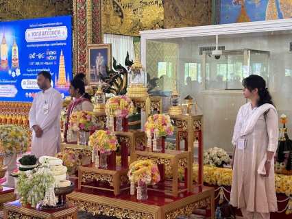 ไฟล์แนบ กปภ.สาขากระบี่ ร่วมขบวนอัญเชิญพระบรมสารีริกธาตุและพระอรหันตธาตุของพระสารีบุตรและพระโมคคัลลานะ ขึ้นประดิษฐานเป็นการชั่วคราว ภายในวิหารวัดมหาธาตุวชิรมงคล (วัดบางโทง) อำเภออ่าวลึก จังหวัดกระบี่