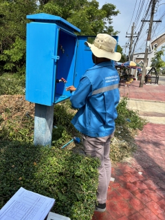 ไฟล์แนบ กปภ.สาขานราธิวาส ออกหน่วยตรวจสอบน้ำประปาตามแผน WSP ประจำเดือนมีนาคม 2567