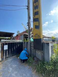 ไฟล์แนบ การประปาส่วนภูมิสาขาจันดี ลงพื้นที่เดินสำรวจหาท่อแตก-ท่อรั่ว