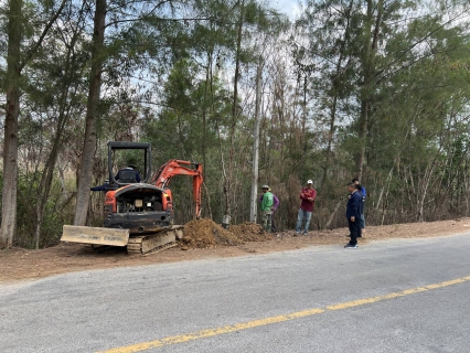 ไฟล์แนบ กปภ.สาขาบางสะพาน  ลงพื้นที่เตรียมความพร้อมตัดประสานท่อและเตรียมจุดติดตั้งเครื่องสูบน้ำระยะไกล จาก ปภ.เขต 4 ประจวบคีรีขันธ์ เพื่อดำเนินการสูบทอยน้ำดิบจากแหล่งน้ำสำรอง บริเวณขุมเหมืองหมู่ที่ 3 ต.นาหูกวาง อ.ทับสะแก เข้าเส้นท่อน้ำดิบเพื่อรับมือสถานการณ์ภัยแล้งพื้นที่อำเภอทับสะแกที่จะเกิดขึ้นในช่วง เมษายน 2567 