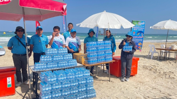 ไฟล์แนบ การประปาส่วนภูมิภาคสาขาชุมพร ร่วมสนับสนุนน้ำดื่มบรรจุขวดตราสัญลักษณ์ กปภ.เพื่อใช้ในงานมหกรรมเปิดทะเลกินฟรี วันเปิดโลกทะเลชุมพร ครั้งที่ 31 ประจำปี 2567