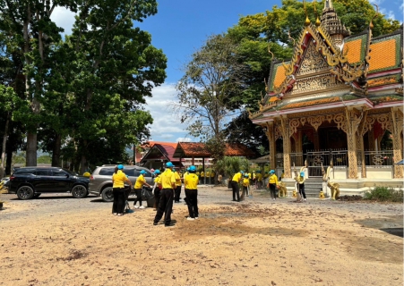 ไฟล์แนบ การประปาส่วนภูมิภาคสาขาบ้านนาสาร เข้าร่วมกิจกรรมจิตอาสาตามโครงการถวายการดูแลสุขภาพให้กับพระภิกษุสงฆ์ สามเณรและผู้นำศาสนา