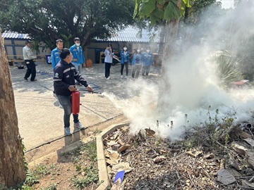 ไฟล์แนบ กปภ.สาขาพยุหะคีรี จัดกิจกรรมซักซ้อมแผนระงับเหตุเพลิงไหม้ และความปลอดภัยสารเคมีรั่วไหล ชนิดแก๊สคลอรีน