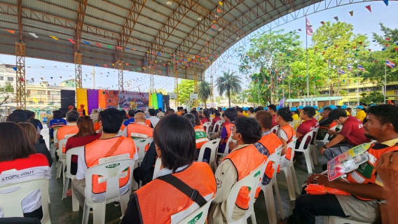 ไฟล์แนบ กปภ.สาขาอุทัยธานี เข้าร่วมพิธีเปิดกิจกรรมรณรงค์ป้องกันและลดอุบัติเหตุทางถนนช่วงเทศกาลสงกรานต์ ประจำปี 2567