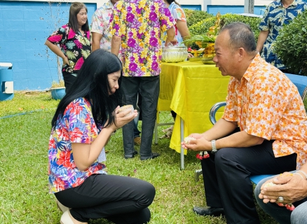 ไฟล์แนบ การประปาส่วนภูมิภาคสาขาสามพราน ร่วมสืบสานประเพณีไทยเนื่องในวันสงกรานต์ ประจำปี 2567