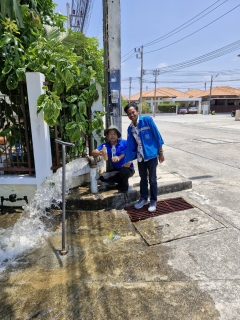 ไฟล์แนบ กปภ.สาขาภูเก็ต นำทีมลงพื้นที่ บริเวณหมู่บ้านภูเก็ตวิลล่าเจ้าฟ้า ต.วิชิต อ.เมือง จ.ภูเก็ตดำเนินการระบายตะกอนในเส้นท่อจ่ายน้ำ (Blow off)