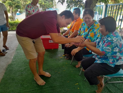 ไฟล์แนบ กปภ. สาขาเลาขวัญ  ร่วมจัดกิจกรรมสืบสานประเพณีสงกรานต์ ประจำปี 2567