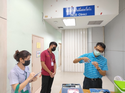 ไฟล์แนบ กปภ.สาขาสมุทรสาคร สร้างความเชื่อมั่นด้านคุณภาพ ตรวจสอบคุณภาพน้ำประปาภายใน รพ.สมุทรสาคร