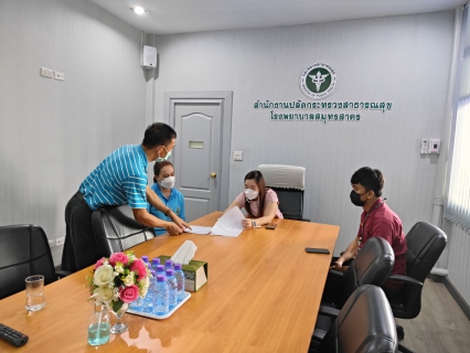 ไฟล์แนบ กปภ.สาขาสมุทรสาคร สร้างความเชื่อมั่นด้านคุณภาพ ตรวจสอบคุณภาพน้ำประปาภายใน รพ.สมุทรสาคร