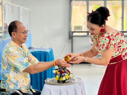 ไฟล์แนบ การประปาส่วนภูมิภาคสาขาหลังสวน จัดพิธีรดสงฆ์น้ำพระและประเพณีรดน้ำดำหัวผู้บริหาร  เมื่อวันพุธ ที่ 10 เมษายน 2567  