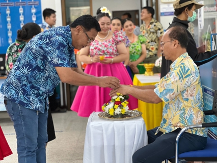 ไฟล์แนบ การประปาส่วนภูมิภาคสาขาหลังสวน จัดพิธีรดสงฆ์น้ำพระและประเพณีรดน้ำดำหัวผู้บริหาร  เมื่อวันพุธ ที่ 10 เมษายน 2567  