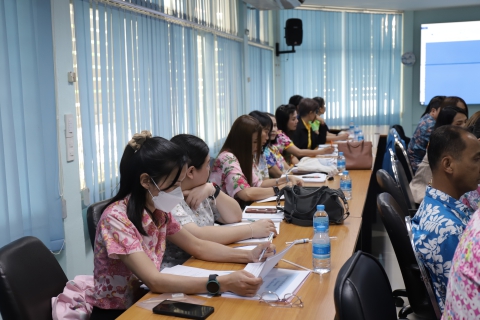 ไฟล์แนบ กปภ.ข.10 จัดประชุมซักซ้อมวิธีการปฏิบัติเกี่ยวกับงานพัสดุ