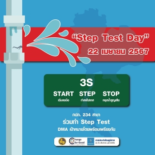 ไฟล์แนบ กปภ.สาขาอ้อมน้อย เข้าร่วมเปิดงานวัน Step Test Day 22 เมษายน 2567 ผ่านระบบสื่ออิเล็กทรอนิกส์