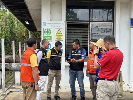 ไฟล์แนบ รองผู้ว่าราชการจังหวัดชุมพร ลงพื้นที่ตรวจติดตามสถานการณ์ภัยแล้งในพื้นที่ ตำบลครน ตำบลทุ่งระยะและตำบลวิสัยใต้ อำเภอสวี จังหวัดชุมพร