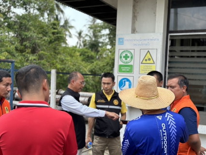 ไฟล์แนบ รองผู้ว่าราชการจังหวัดชุมพร ลงพื้นที่ตรวจติดตามสถานการณ์ภัยแล้งในพื้นที่ ตำบลครน ตำบลทุ่งระยะและตำบลวิสัยใต้ อำเภอสวี จังหวัดชุมพร