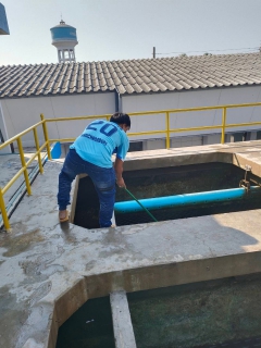 ไฟล์แนบ กปภ.สาขากาญจนบุรี ล้างถังตกตะกอนโรงกรองน้ำ ประจำเดือน เมษายน 2567 