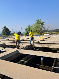 ไฟล์แนบ กปภ.สาขากาญจนบุรี ล้างถังตกตะกอนโรงกรองน้ำ ประจำเดือน เมษายน 2567 