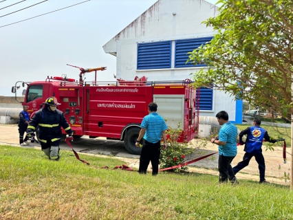 ไฟล์แนบ กปภ.สาขาเชียงใหม่ (พ) ร่วมกับเทศบาลตำบลแม่แฝกซ้อมแผนฉุกเฉินประจำปีกรณีเกิดเหตุเพลิงไหม้และกรณีสารเคมีรั่วไหล ณ สถานีผลิตน้ำแม่แฝก