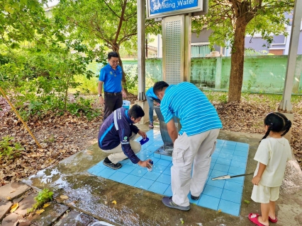 ไฟล์แนบ การประปาส่วนภูมิภาคสาขาปทุมธานี รายงานผลการดำเนินการทำความสะอาดแท่นน้ำประปาดื่มได้ เพื่อสร้างความพึงพอใจ ประทับใจ และความมั่นใจในคุณภาพน้ำของ กปภ. ให้กับลูกค้า ประจำเดือนเมษายน 2567